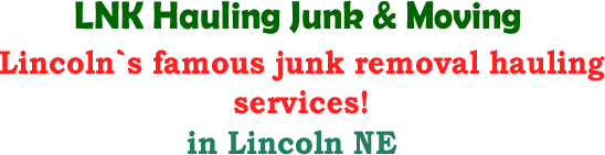 LNK Hauling Junk & Moving